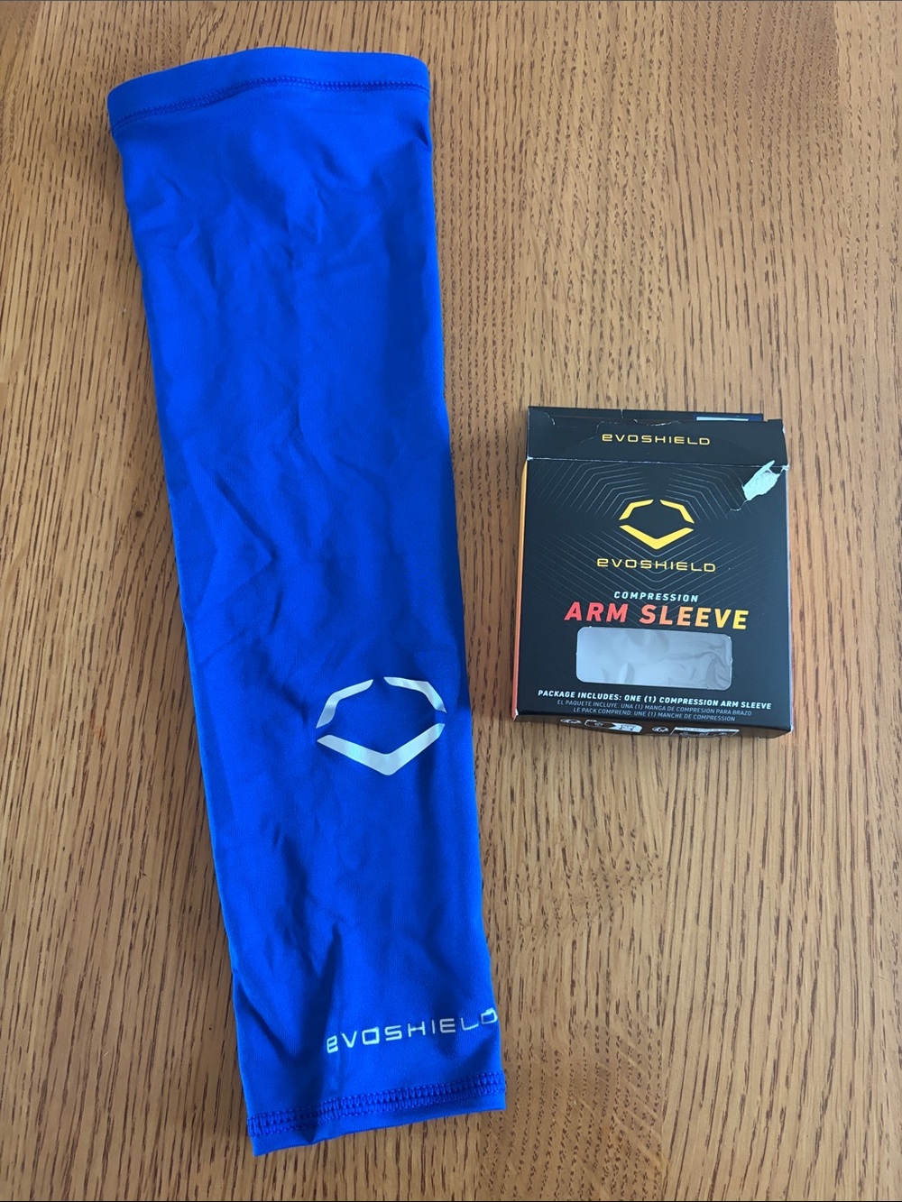 EvoShield Men's Compression Arm Sleeve - Royal Blue